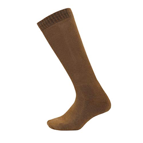 Rothco Moisture Wicking Military Sock, Hiking Boot Sock, 3-Pack, Coyote Brown, M