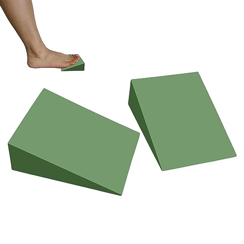 Nybhyjka Slant Board For Calf Stretching, Yoga Foam Wedge Squat Wedge, Squat Wedge Block, Yoga Foam Wedge Squat Wedge Ramp, Incline Board For Heel Elevated Squat And Calf Raise - Image 3