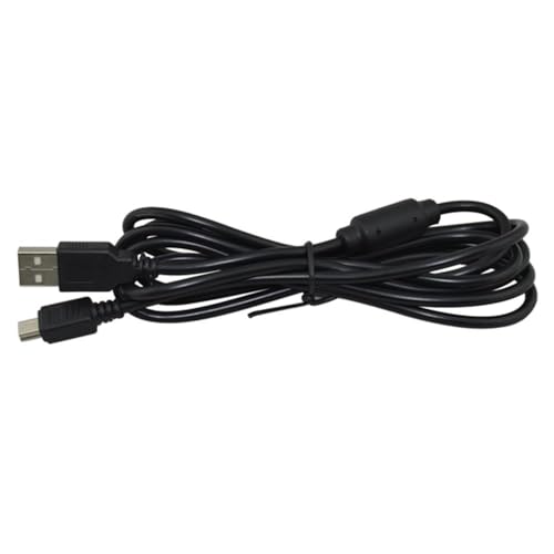for 10pcs a lot 1.8M Mini USB Charging Cable with Magnet Ring for PS3 Controller