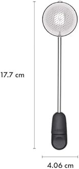 OXO オクソー 茶こし ティー ストレーナー ボール フィルター 紅茶 ステンレス製 茶葉を適量ですくえる マグカップにも 携帯ボトルにも使いやすい 長めの柄