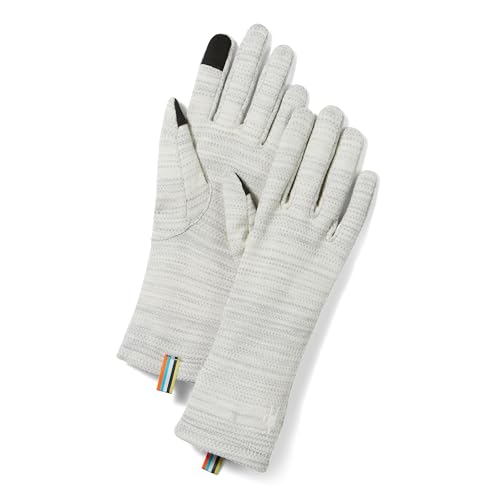 Smartwool Unisex Thermal Merino Handschuhe, Light Gray Color Shift, S