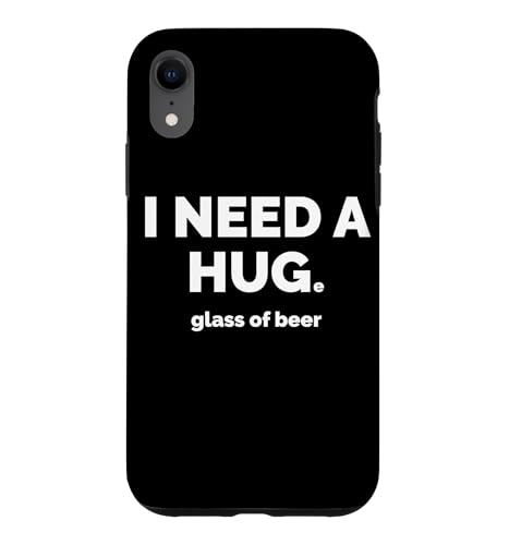 I Need A Big Glass of Beer Pub Brewery ���D�� �X�}�z�P�[�X iPhone XR �p