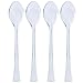 Lillian Tablesettings 48 Count Mini Plastic Spoons, Clear