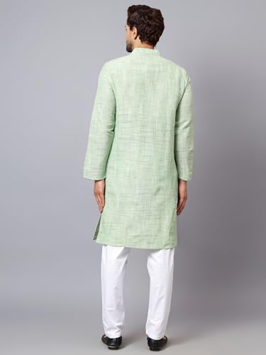 Image of LATEST CHIKAN Men's Cotton Regular Kurta