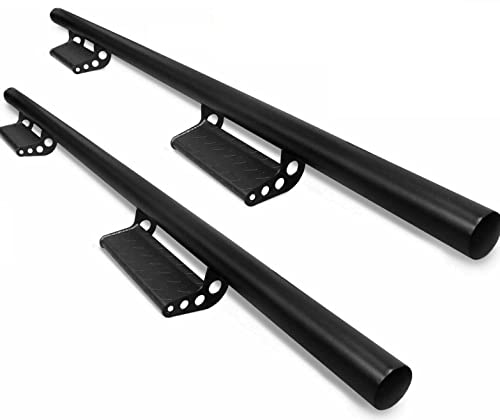 2015-2022 Fit Chevy Colorado/GMC Canyon Crew Cab Running Boards (Nerf Bars | Side Steps | Rails) (Drop Down Style)