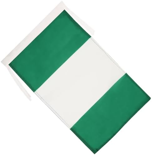 AZ FLAG Nigeria Flag 18'' x 12'' cords - Nigerian SMALL flags 30 x 45cm - Banner 18x12 in