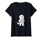 Photo Gallery donna great pyrenees i love mom funny dog mother maglietta con collo a v Photo Gallery donna great pyrenees i love mom funny dog mother maglietta con collo a v