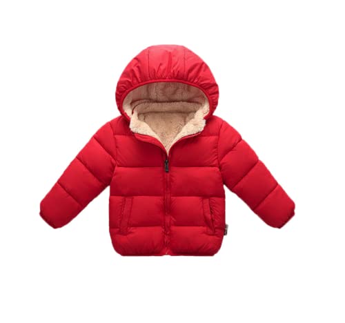 Winter Jackets for Kids Baby Boys Girls Padded Light Puffer Jacket Outerwear Infant Winter Down Jacket with Hoods ( 4-5 Year )