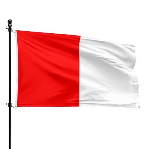 Bandera de Pecq 90x150 cm oficial para exterior e interior 2