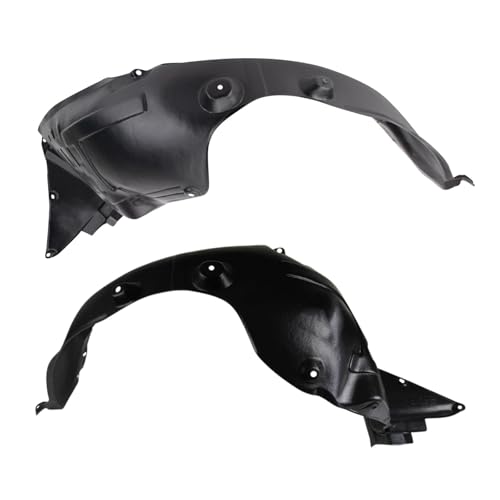 Image of TRQ Front Inner Fender Liner Set Compatible with 2011-2013 Kia Optima KI1248126 KI1249126