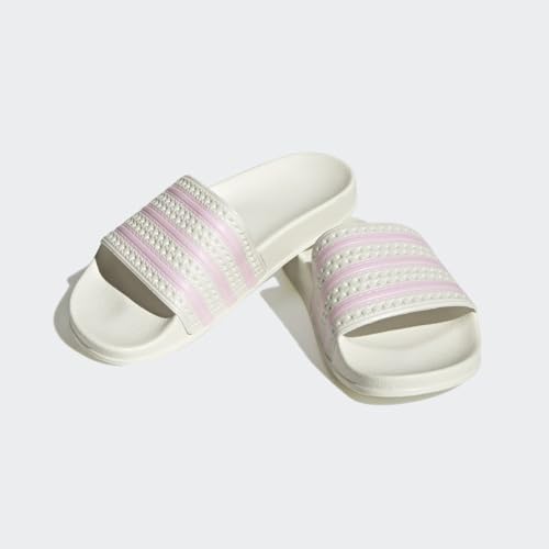 Image of adidas Womens Adilette Slide Casual Sandals Casual - Orange