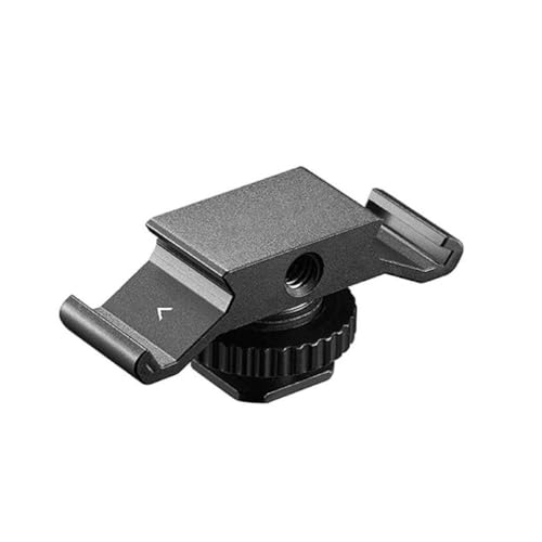 Support vlogging double griffe froide pour fixer un microphone sur trépied