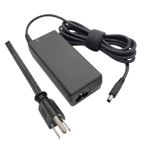 Dell 65W 4.5mm tip Laptop Charger VOSTRO 3420 3425 3510 3515 3520 3525 5410 5415 5510 5515 5620 5625 AC Adapter Black HKA65NM201