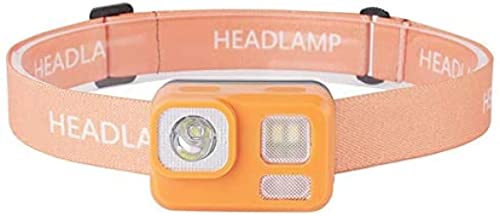 HOSMENDFOE Linterna Frontal Faro Led Ligero Impermeable Led Faros Noche Pesca Expedición Montañismo Alto Rendimiento Faro Cover