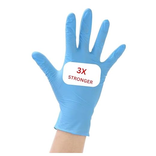 Premium Blue Nitrile Examination Gloves