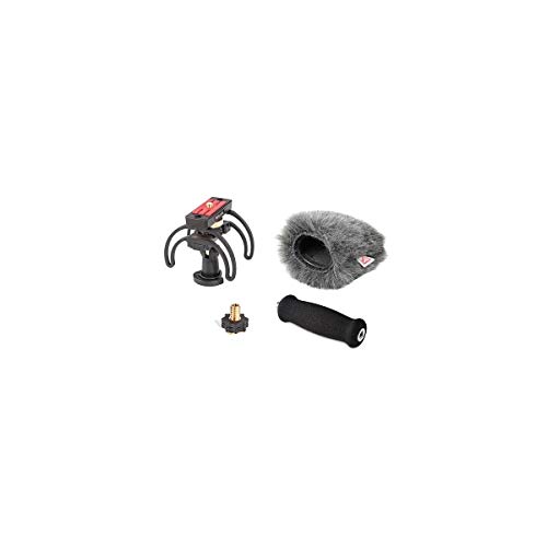 Rycote Audio Kit for Zoom H5 Portable Recorder, Includes Suspension, Soft Grip Extension Handle, Hot Shoe 3/8