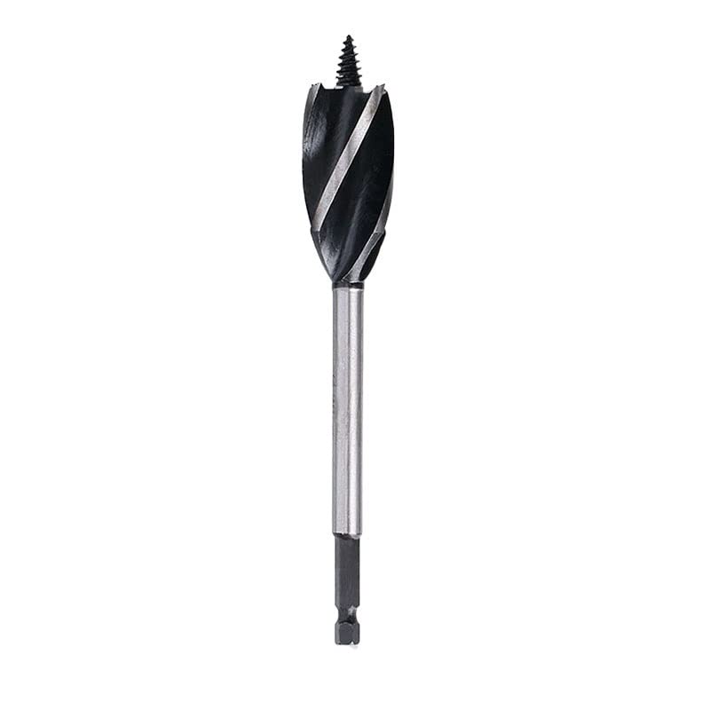 Hex Shank Wood Drill Bit Set 4 Flute Auger Core Drill Bits(22x70x6.35x165 Set)