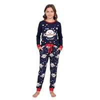 A2Z 4 Kids Girls Pyjamas Traditional PJS Pyjama Set Long Sleeve Top Trousers Sleepwear Suit Loungewear Nightgown Comfortable Lightweight Children Pajamas Sets Age 2-13 Years