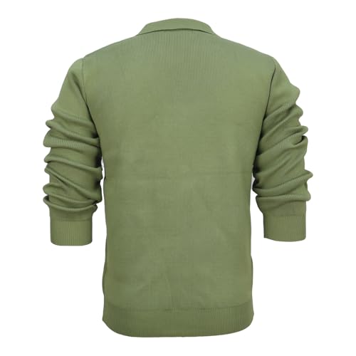 Xiaojmake Men's Shawl Collar Cardigan Sweater Loose Fit Cable Knit Button Down Wool Blend Sweater Winter Chunky Sweater3