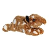 Aurora® Adorable Mini Flopsie™ Tapir Calf Stuffed Animal - Playful Ease - Timeless Companions - Brown 8 Inches