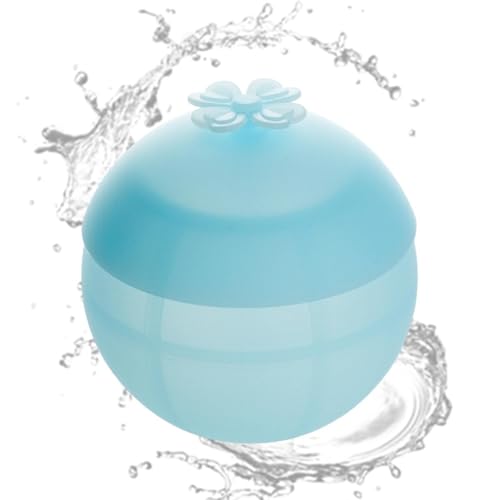 Shenrongtong Globos de Agua para Niños,Juguetes de Playa de Silicona Reutilizables | Bolas de Agua Autosellables Playas, Piscinas, Parques y de Verano