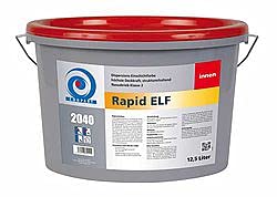 Rapid ELF 2040 - Pintura interior de alta calidad para revestimientos de paredes y techos mate (12,5 L), color blanco