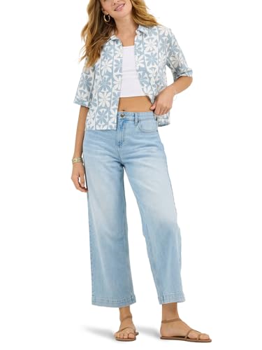 Lee Women's Legendary 26" Wide Leg Crop Jean4