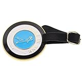 Toyvian Golftaschenanhänger Gepäckanhänger Golfgeschenkanhänger Taschenanhänger Aus Legierung Runder Metalltaschenanhänger Dekorativer Anhänger Hängeanhänger Für Koffer Und