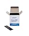 DispoCo 5" Black Unwrapped Cocktail Coffee Sip Stirrer Straws- 1000/box