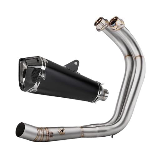 Tuyau d'échappement de moto de course Delta pour Yamaha R7 et MT07