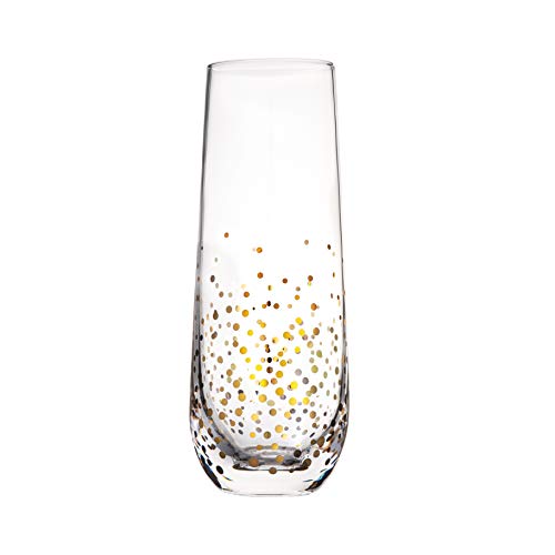 Trinkware 20011-SFL Goldosa Stemless Champagne Flute Glasses thumb #3