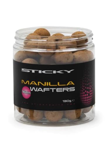 Sticky Baits Manilla Wafters 16mm, Brown, One Size