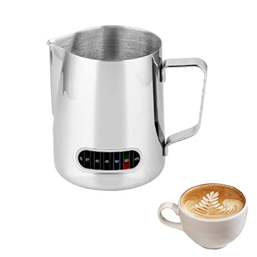 Iwinna Milk Frothing Jug Multifunctional Milk Coffee Frothing Pitcher for