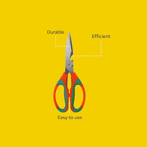 Image of Ocean Mart Gardening Tools Kit - 9 Pcs (Cultivator, Fork, Trowels, Weeder, Garden Scissor, Khurphi Set, Pruner Cutter) | Gardening Tools Set for Home | Indoor and Outdoor Gardening