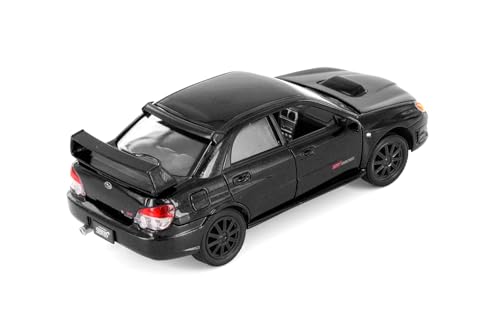 Subaru Impreza WRX STI Hardtop Escala 1:24 Negro miniatura 5