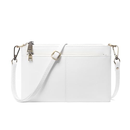 Image of SENDEFN PU Leather Crossbody Bag for Women Small Clutch Purses Crossbody Shoulder Handbag Wallet Purses RIFD Card Slots
