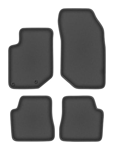 Tapis de Sol en Velours Durban graphite de haute densité pour Citroën C4 X