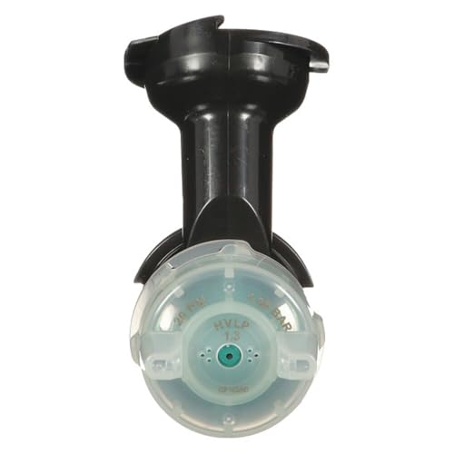 Image of 3M Performance Gravity HVLP Atomizing Head Refill Kit, 26713, Size 1.3, Green, for use with Performance Spray Gun and PPS 2.0 Paint Cups, 5 Pack