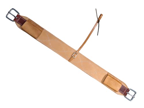 HR Saddlery Flank Cinch Set Stainless Steel Hardware - Light Oil