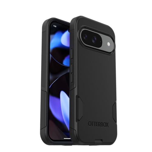 OtterBox Clydesdale Commuter Series Schutzhülle – Schwarz, Ultra-schlank, kabellos aufladbar, erhöhte Kanten schützen Kamera und Bildschirm – Ansicht 2
