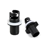 NISHIOBTLA 2 Stück Ventil Adapter, Schlauchboot Ventiladapter, Pumpenadapter, Sup Pumpenadapter, Einfacher Luftpumpenadapter, Schlauchadapterstecker, Wiederverwendbar