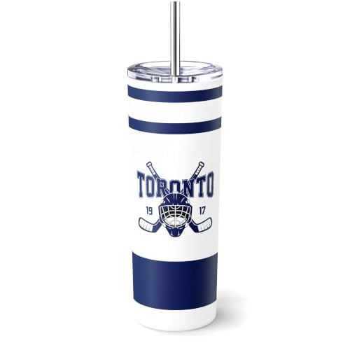 Image of ANTKING Toronto Tumbler 20oz Travel Mug Custom Name Number Gifts | Stainless Steel Insulated Coffee Cup for Men Women
