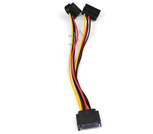 Cable adaptador divisor SATA de 90 grados 20 cm