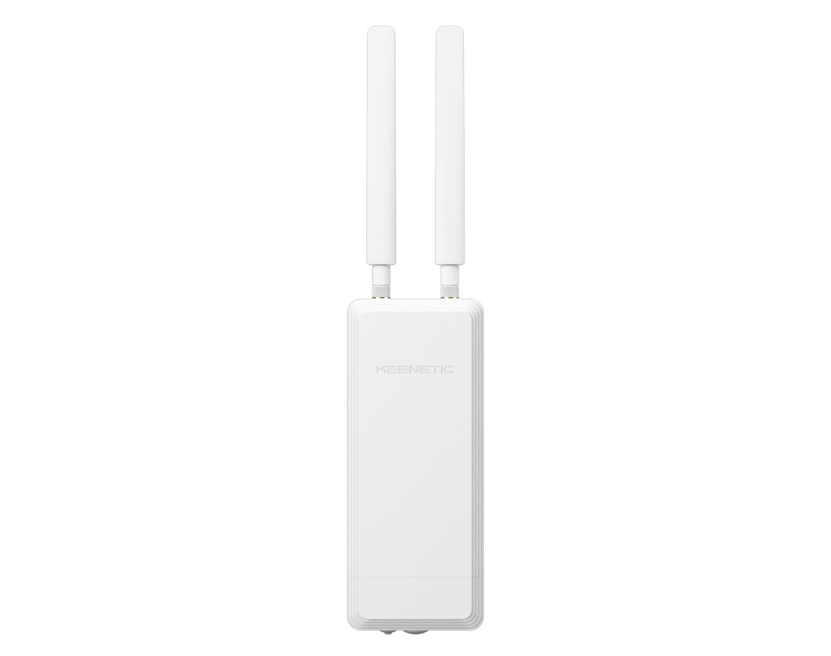 Keenetic Stellar 6 AX3000 - Punto di accesso Wi-Fi per interni ed esterni, 1 x 1 Gbps+PoE 802.3at IP65 KAP-650