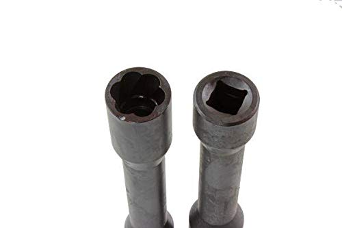 US PRO Narzędzia 5 szt. 1/2" DR Impact Twist zestaw uszkodzonych nakrętek i śrub 3412
