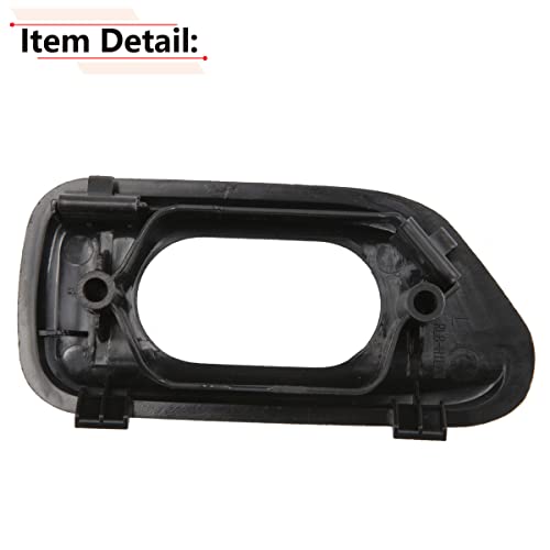 Rlb-Hilon Door Lock Switch Bezel, Compatible With Jeep Wrangler Jk, For 2011 2012 2013 2014 2015 2016 2017 2018 Year, For 68185911Aa, For Left Driver Side Door Lock Switch #TOP4