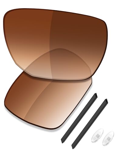 Image of SAUCER Premium Replacement Lenses & Rubber Kits for Oakley Ejector OO4142 | UV400 Protection, Anti-Scratch, Precise Fit