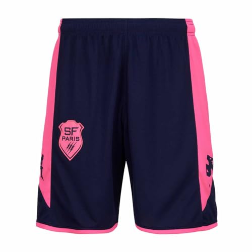 Short Kappa Stade Français Paris Rugby Bleu Homme 4XL pour l'entraînement