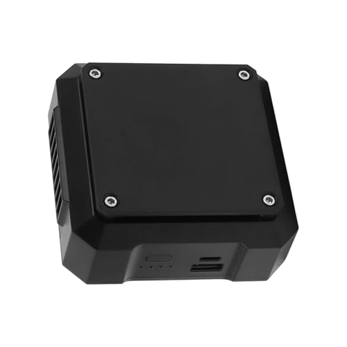 Ventilador de cinturón recargable 4000mAh con linterna externa 5