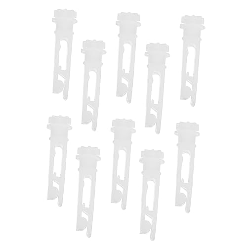 Cabilock Curtain Pulley Fittings 10 Pack Roller Blind Fittings for Quick Repair of Vertical Blinds No Tools Needed